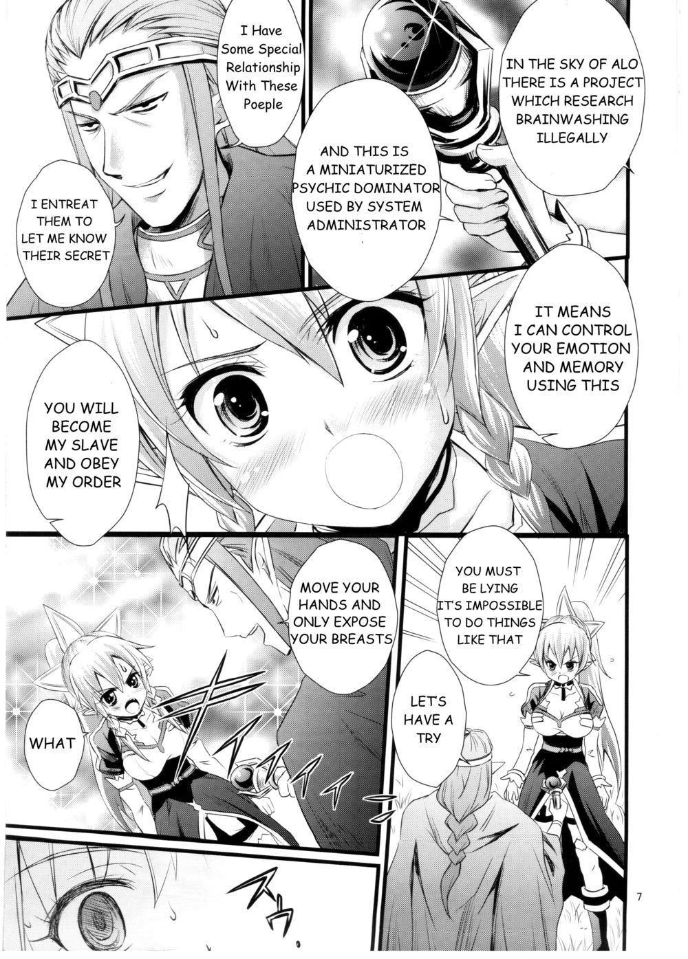 Hentai Manga Comic-Saimin Art Online-Read-7